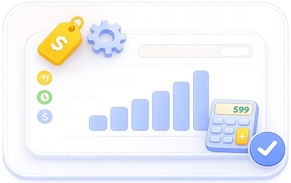 Service menu management preview
