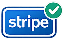Stripe payments trust badge